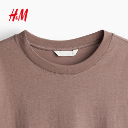 H&M简约休闲女士T恤深米色 29元 - 86线报