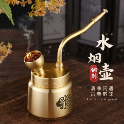 快勤黄铜复古水烟壶摆件 19.9元 - 86线报