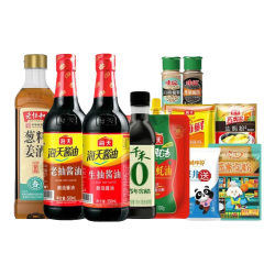 海天基础调料组合14件套调味品套装 19.90元 - 折送网
