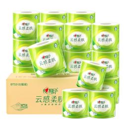 心相印有芯卷纸云感4层110g*30卷 92.52元 - 线报酷