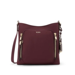 TUMI VOYAGEUR系列女士斜挎包红酒色 1705元 - 86线报
