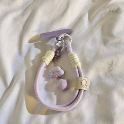 牧佳人趣味手机挂链手机链挂饰品妹挂坠手腕绳卡通背包蓝色无语云朵挂件颜色紫色无语云朵星星挂件★送紫白标 - 美泡泡 牧佳人趣味手机挂链手机链挂饰品妹挂坠手腕绳卡通背包蓝色无语云朵挂件颜色紫色无语云朵星星挂件★送紫白标 - 美泡泡