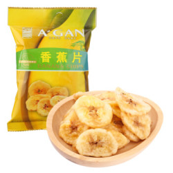 阿甘正馔 香蕉片60g 休闲蜜饯果干冻干燕麦搭档下午茶 - 86线报