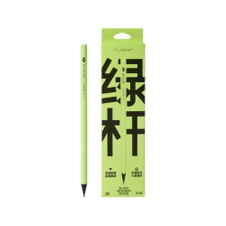 纽赛NS1721-2B黑木绿杆六角杆高品质石墨铅笔 3件 16.56元 - 86线报