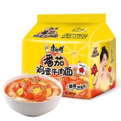 康师傅番茄鸡蛋牛肉面5袋 8.25元 - 86线报