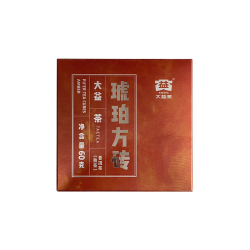 大益茶叶普洱砖茶熟茶琥珀方砖2601批自饮口粮茶单片装60g*1片 16.57元 - 86线报