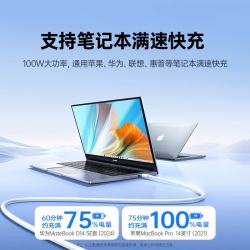 绿联100W快充Type-C数据线白色Type-C Type-C 100W PVC 5A 19.8元 - 86线报