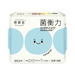 她研社菌衡力有益弱酸抑菌卫生巾240mm轻透款日用敏肌量多不粘4片 2.9元 - 线报酷
