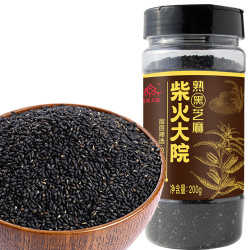 柴火大院熟黑芝麻200g 0.9元 - 86线报