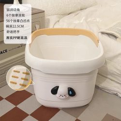 托塔金泡脚桶家用加高深桶宿舍冬天新款塑料过小腿洗脚桶养生足浴洗脚盆 19.2元 - 86线报